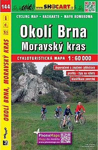Okolí Brna, Moravský kras 1:60 000