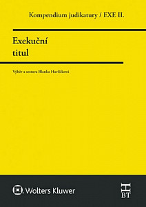 Kompendium judikatury Exekuční titul