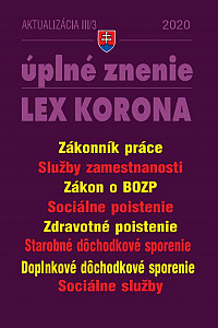 E-kniha Aktualizácia III/3 2020 - LEX-KORONA