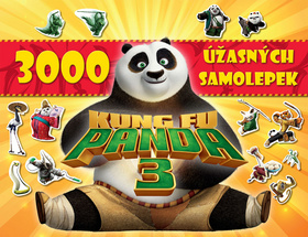 Kung Fu Panda 3 3000 úžasných samolepek