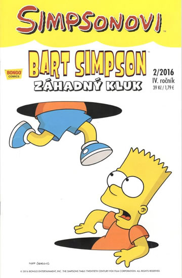 Bart Simpson Záhadný kluk