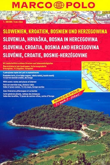 Slovinsko/Chorvatsko / atlas-spirála 1:300T MD